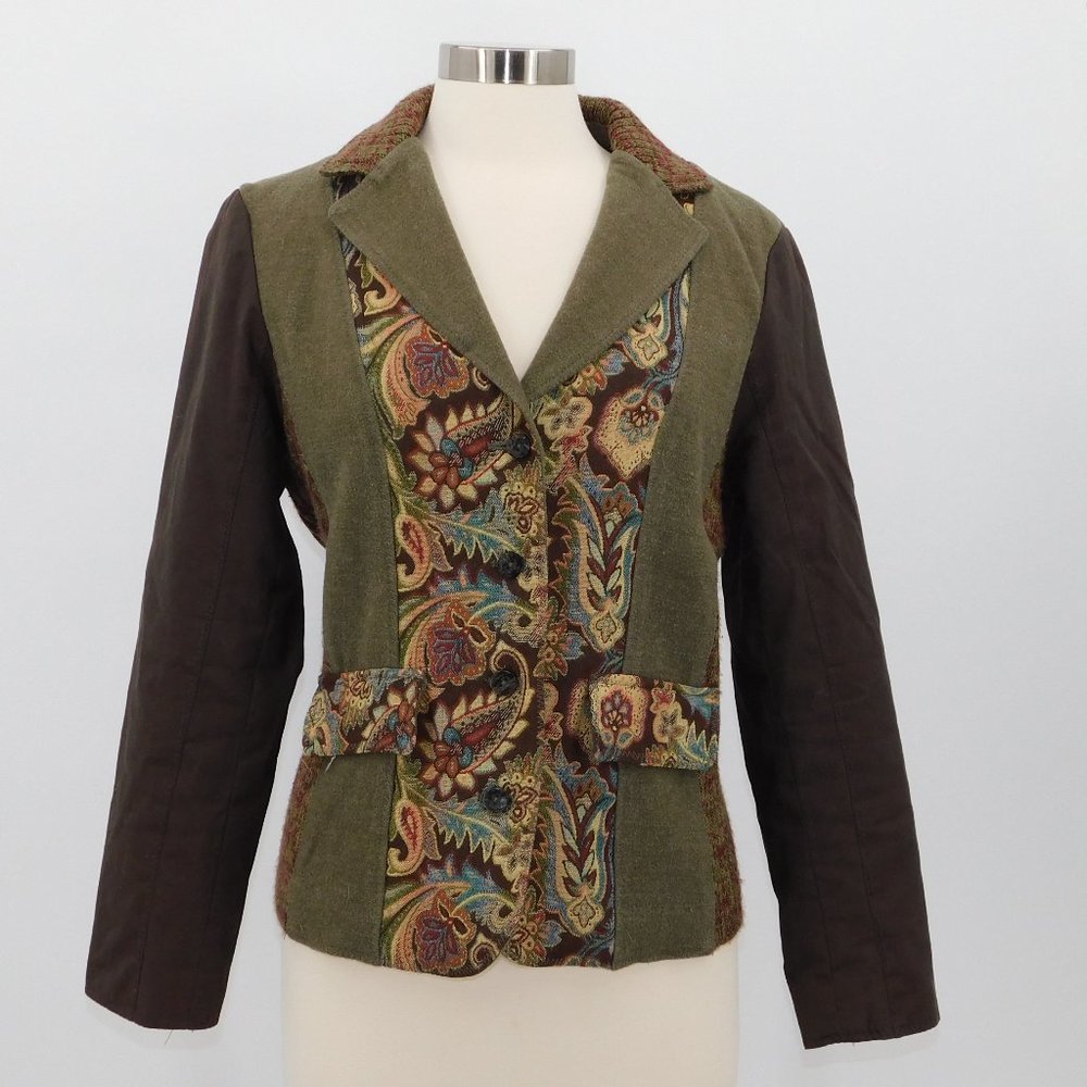 Orvis Wool Blend Tapestry Equestrian Blazer